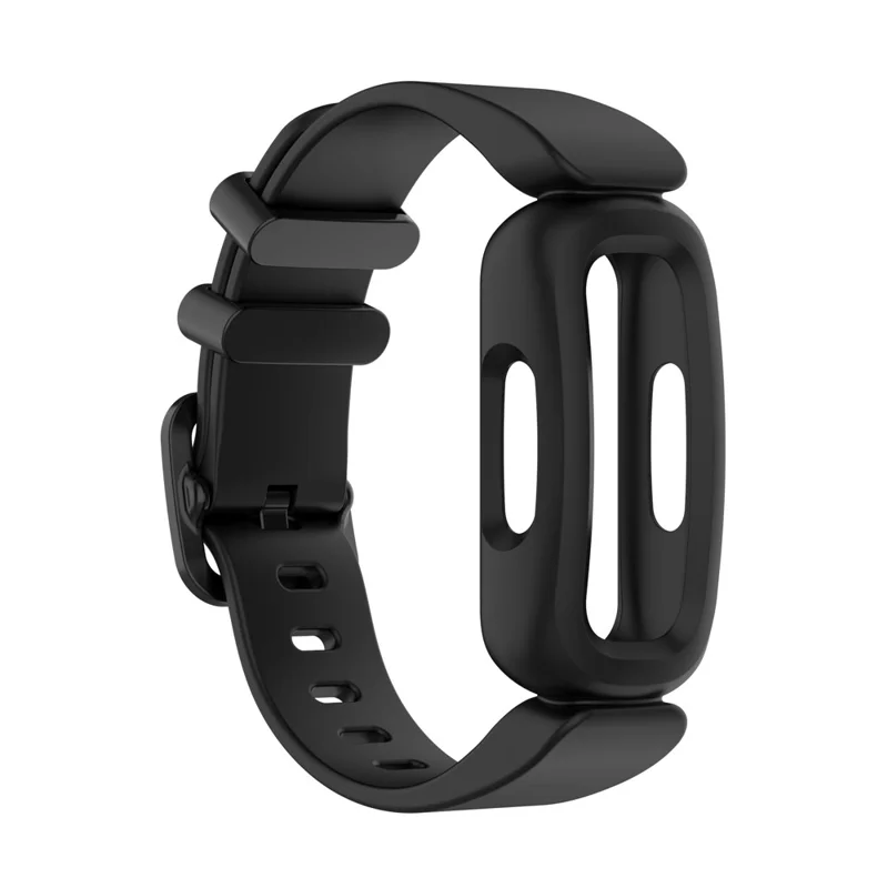 Cinturino Strap per Smartwatch Regolabile Integrato in TPE per Fitbit Ace 3/Fitbit Inspire 2 - Nero