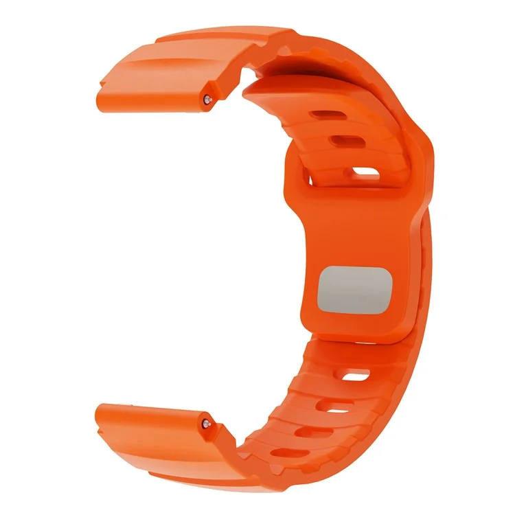 Per Huawei Watch GT 5 46mm Cinturino in fluorubber 22mm Cinturino per orologio universale regolabile - Arancione