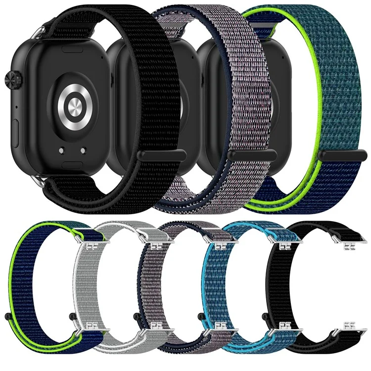 Pulseira For Honor Choice ROSSINI 2i com Fita Mágica de Nylon Trançado para Relógio - Cinza