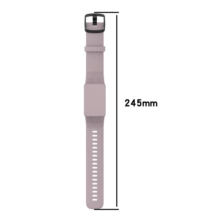Pour WHOOP 4.0 Bracelet de Suivi de Fitness en Silicone Bracelet de Remplacement Intégré avec Étui de Protection - Violet