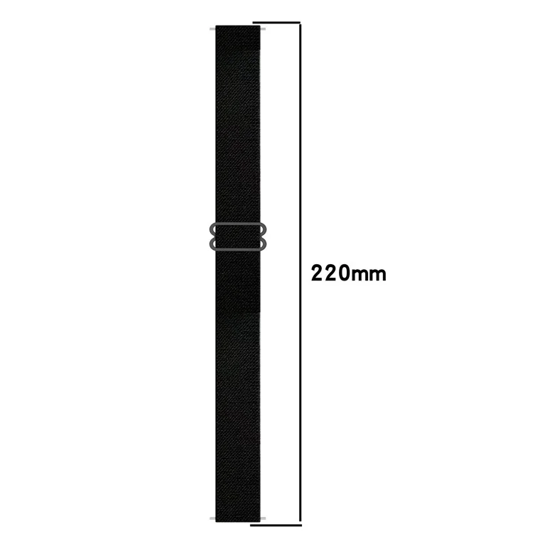 Pour WHOOP 4.0 Tracker de Fitness Bracelet Élastique en Nylon Tissé avec Étui de Protection - Noir
