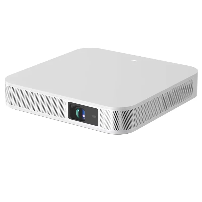S500 Android 9.0 Auto Focus 3D DLP Projector Built In 15000mAh Battery 1080P Full HD Wireless Home Theater - EU Plug