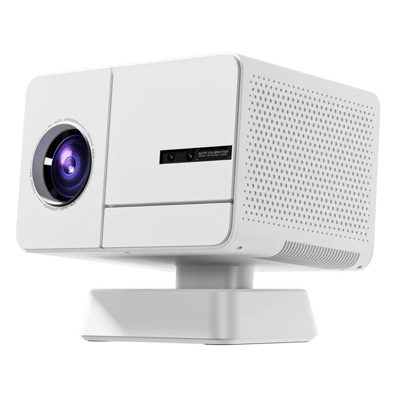 P50MAX Smart Projector 1080P Full HD Gaming Projector Support Auto Focus / Keystone Correction - White  /  US Plug