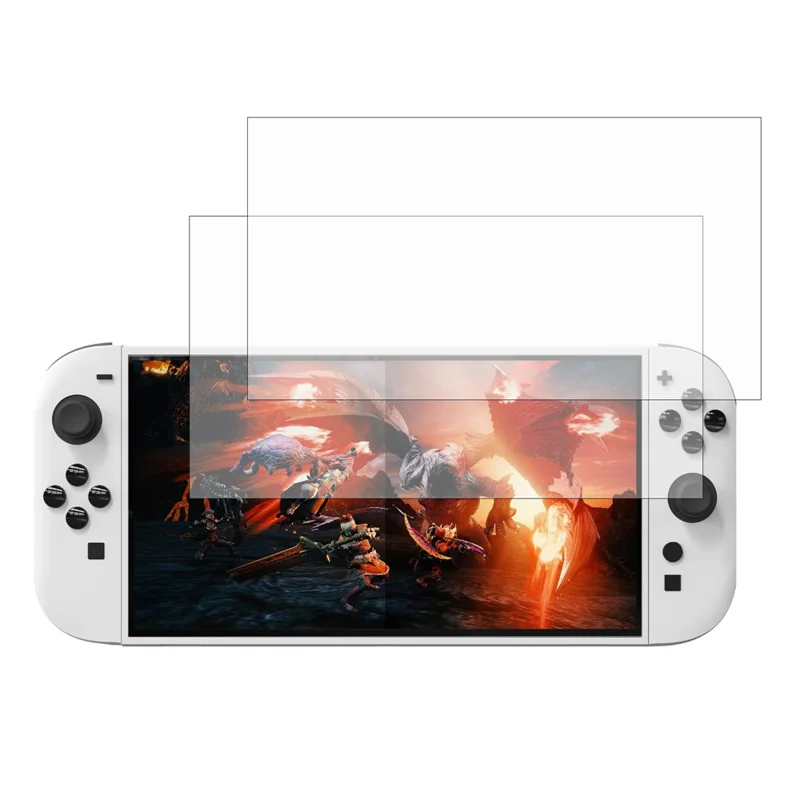 PGTECH GP-367 2 Stück Displayschutz aus gehärtetem Glas für Nintendo Switch Spielekonsole