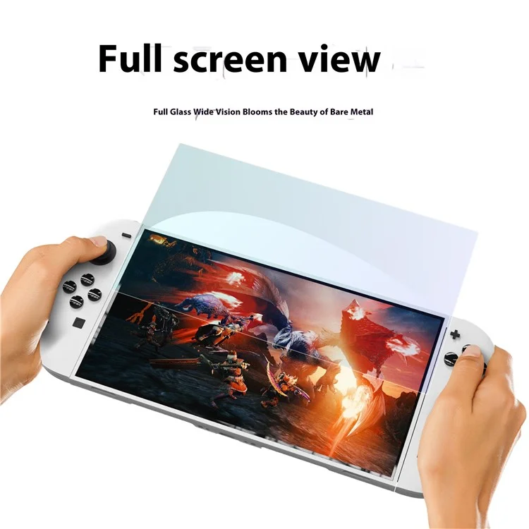 PGTECH GP-367 2 Stück Displayschutz aus gehärtetem Glas für Nintendo Switch Spielekonsole