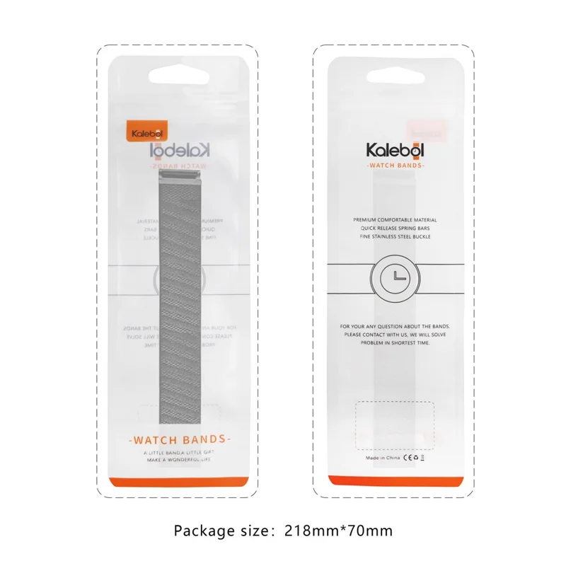 KALEBOL For WHOOP 4.0 Watch Strap Twill Elastic Nylon Woven Wrist Band - White