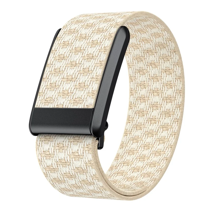 KALEBOL For WHOOP 4.0 Watch Strap Cashmere Stretch Nylon Woven Wrist Band - Starlight