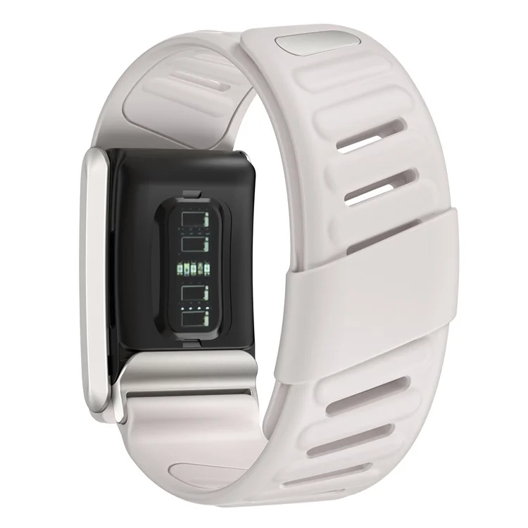 KALEBOL For WHOOP 4.0 Watch Strap Adjustable Breathable Silicone Wrist Band - Starlight