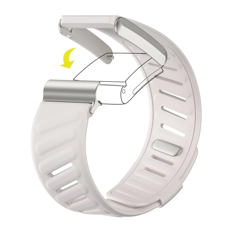 KALEBOL For WHOOP 4.0 Watch Strap Adjustable Breathable Silicone Wrist Band - Starlight