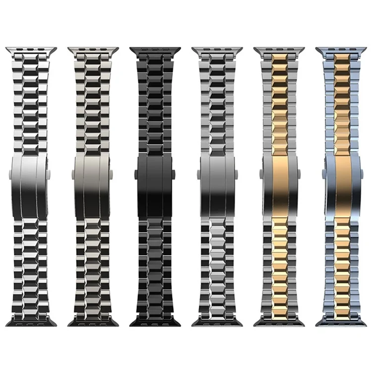 Wrist Band for Apple Watch Series 10 9 8 7 SE 6 5 4 3 2 1 42mm 41mm 40mm 38mm Titanium Alloy Replacement Watch Strap - Silver