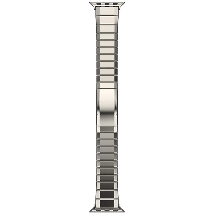 Pulseira de Reposição para Apple Watch Series 10 Ultra 9 8 7 SE 6 5 4 3 2 1 46mm 49mm 45mm 44mm 42mm Pulseira de Relógio em Liga de Titânio - Titânio