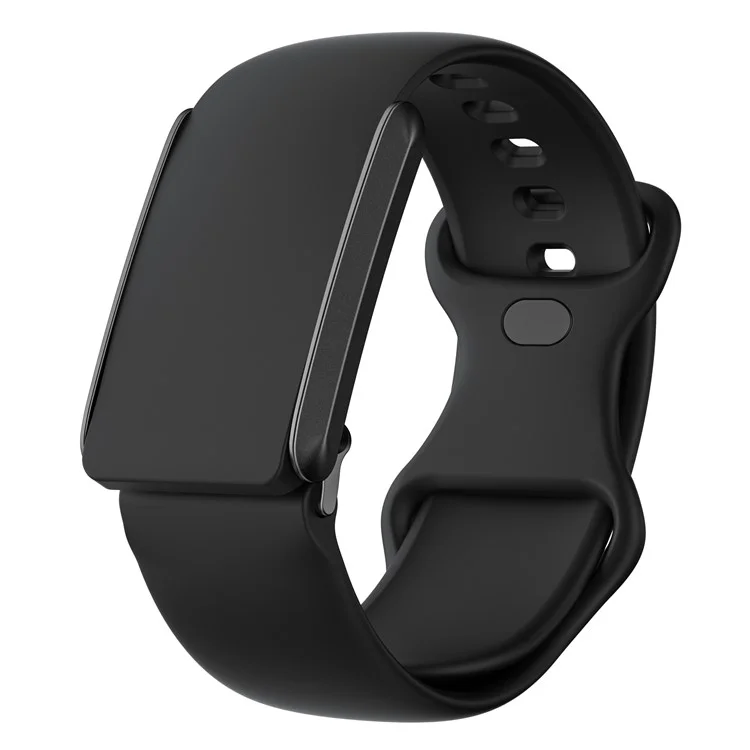KALEBOL Pour Bracelet de Montre WHOOP 4.0 Boucle en Forme de 8 Bracelet en Silicone Réglable - Noir