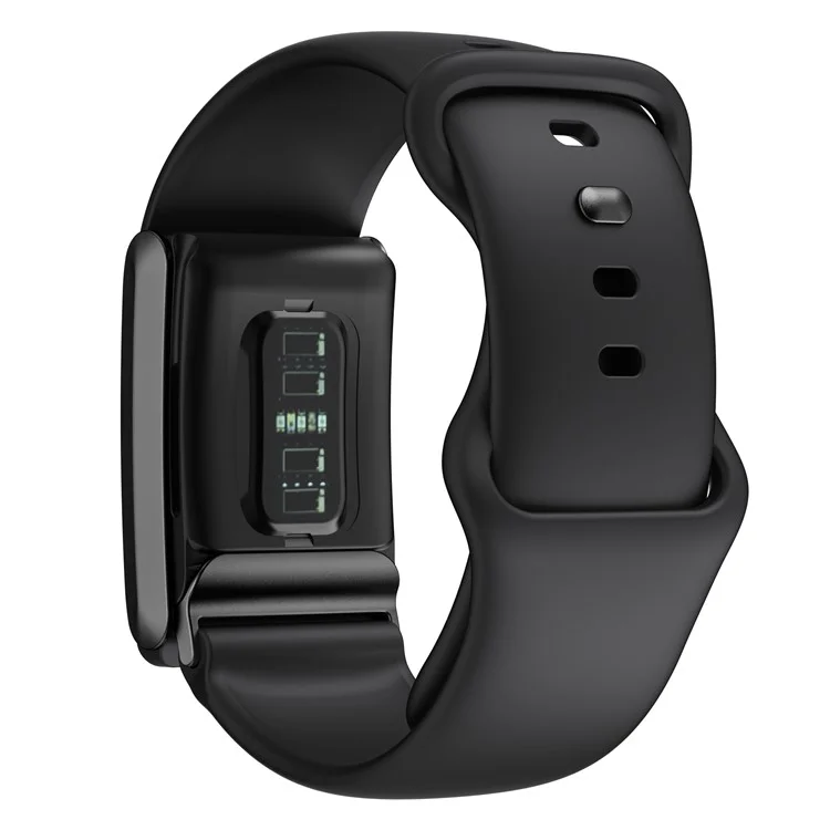 KALEBOL Pour Bracelet de Montre WHOOP 4.0 Boucle en Forme de 8 Bracelet en Silicone Réglable - Noir