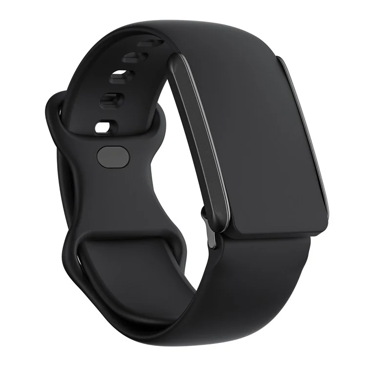 KALEBOL Pour Bracelet de Montre WHOOP 4.0 Boucle en Forme de 8 Bracelet en Silicone Réglable - Noir