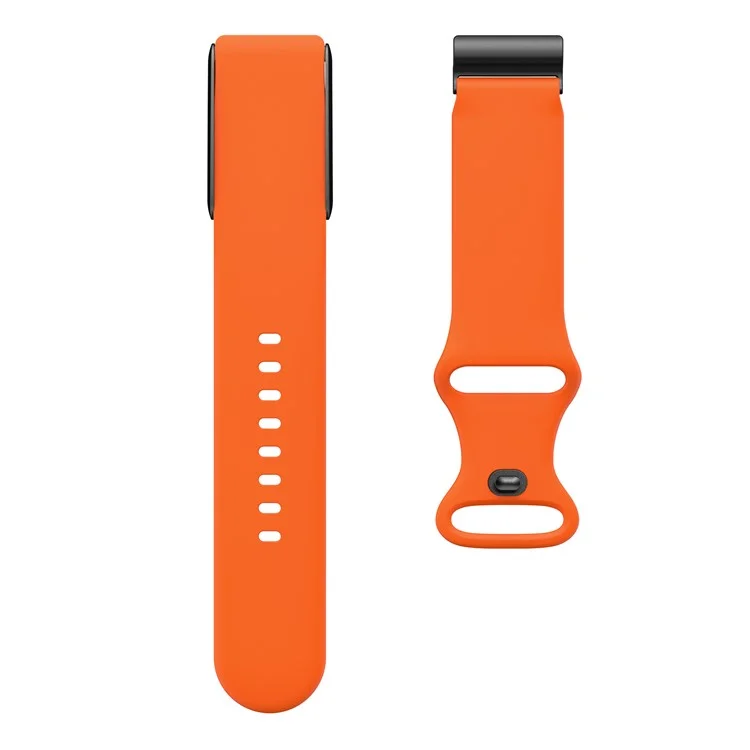KALEBOL For WHOOP 4.0 Watch Band 8-Shaped Buckle Silicone Wristband Adjustable Strap - Orange