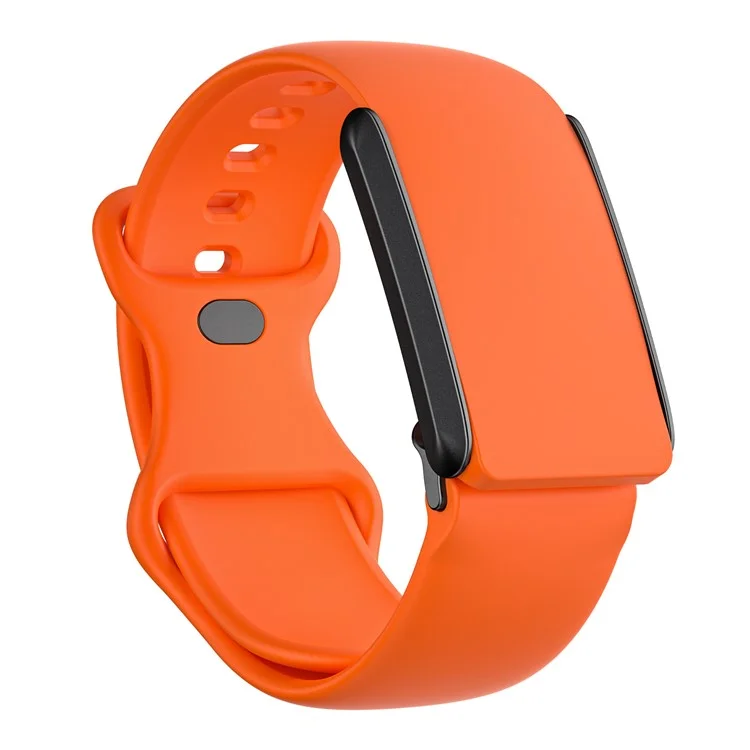 KALEBOL For WHOOP 4.0 Watch Band 8-Shaped Buckle Silicone Wristband Adjustable Strap - Orange