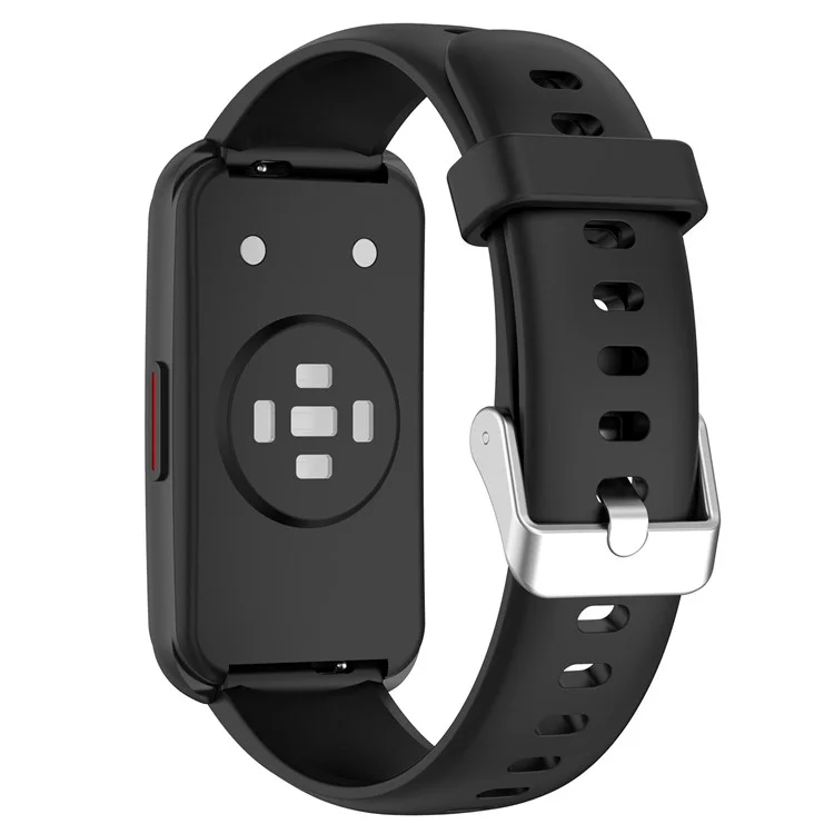 Correa de Silicona Ajustable de 16mm para Smartwatch Compatible con Keep B5 / B4 Lite / Huawei Talkband B7 - Negro