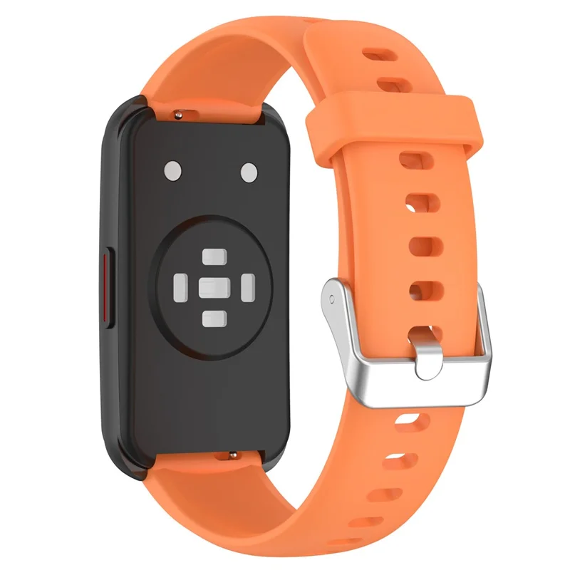 16mm Smartwatch Band for Keep B5 / B4 Lite / Huawei TalkBand B7 Adjustable Silicone Strap - Orange