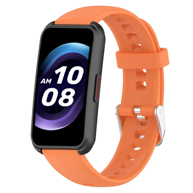 16mm Smartwatch Band for Keep B5 / B4 Lite / Huawei TalkBand B7 Adjustable Silicone Strap - Orange