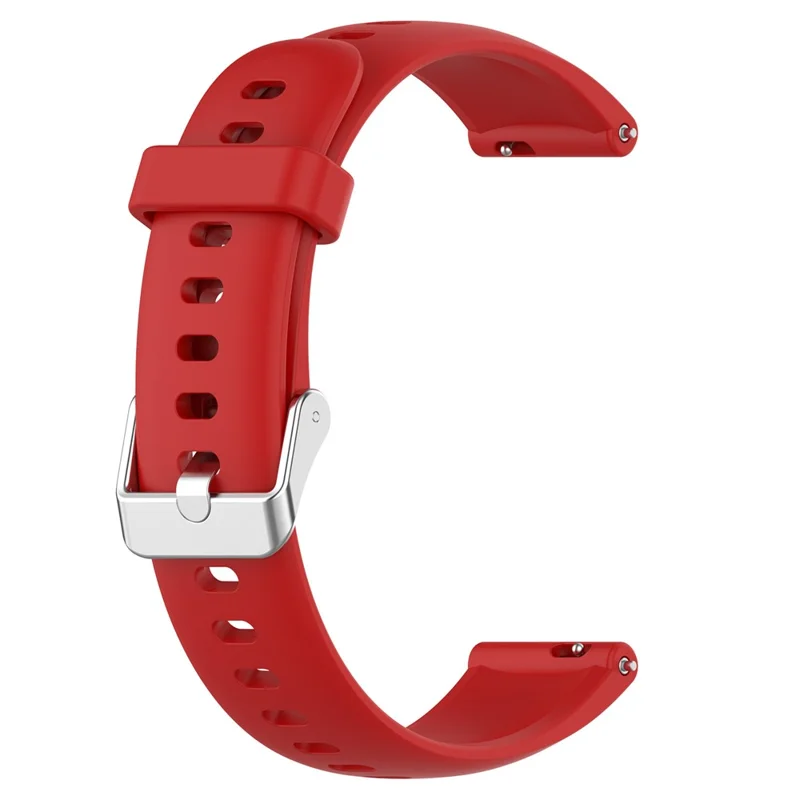 16mm Smartwatch Band for Keep B5 / B4 Lite / Huawei TalkBand B7 Adjustable Silicone Strap - Red