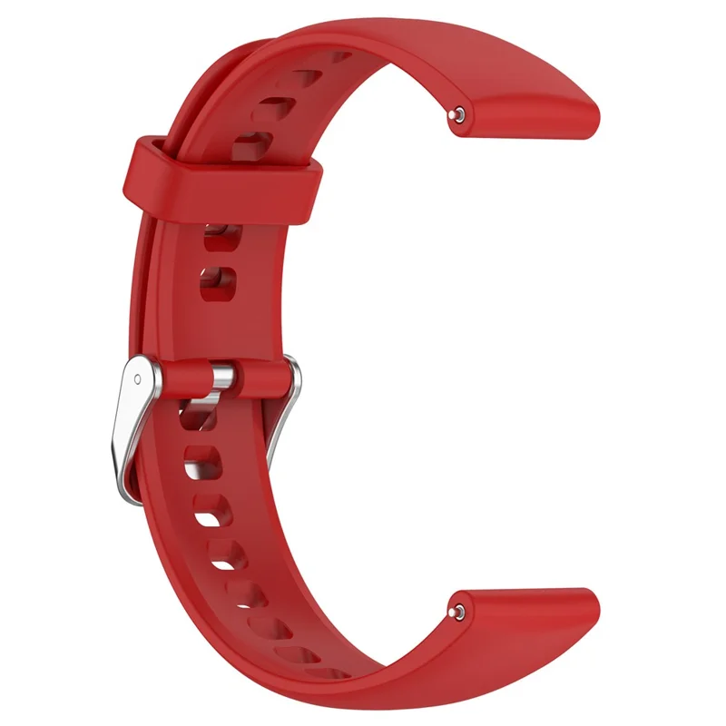 16mm Smartwatch Band for Keep B5 / B4 Lite / Huawei TalkBand B7 Adjustable Silicone Strap - Red