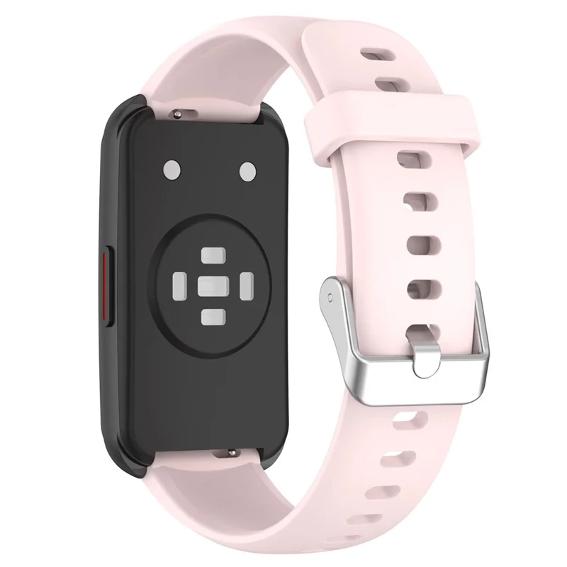 16mm Smartwatch Band for Keep B5 / B4 Lite / Huawei TalkBand B7 Adjustable Silicone Strap - Light Pink