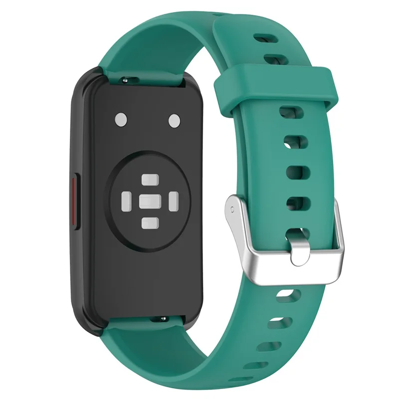 16mm Smartwatch Band for Keep B5 / B4 Lite / Huawei TalkBand B7 Adjustable Silicone Strap - Dark Green