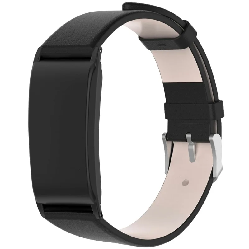 Für WHOOP 4.0 Armband Fitness Tracker Lederarmband Ersatzband - Schwarz