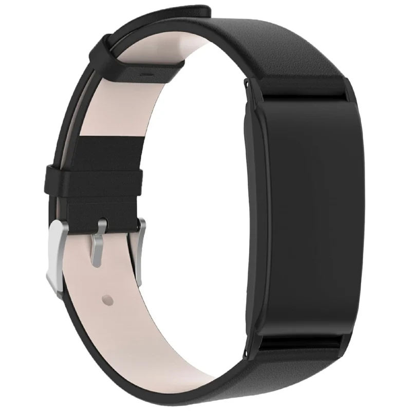 Für WHOOP 4.0 Armband Fitness Tracker Lederarmband Ersatzband - Schwarz