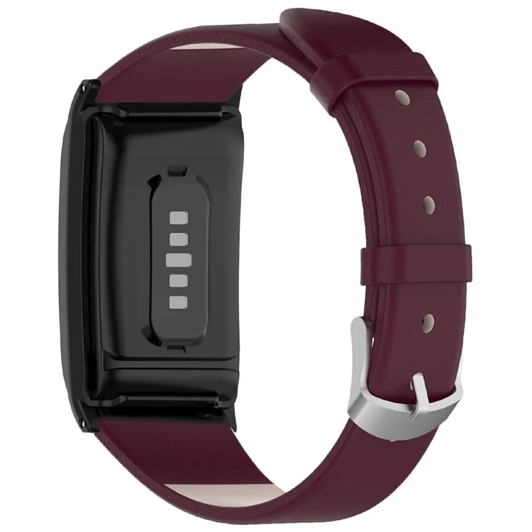 Correa de cuero de repuesto para WHOOP 4.0 Fitness Tracker - Color Ciruela