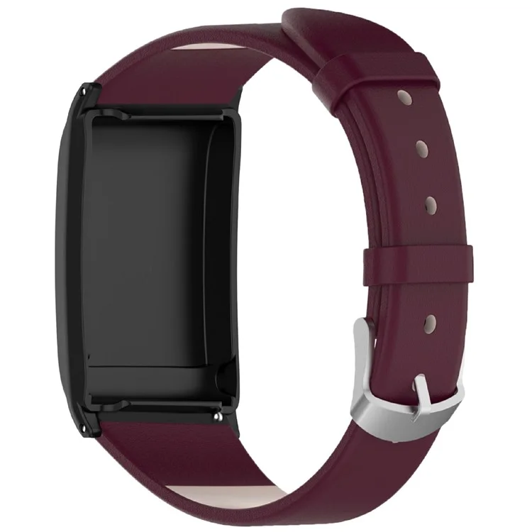 Correa de cuero de repuesto para WHOOP 4.0 Fitness Tracker - Color Ciruela