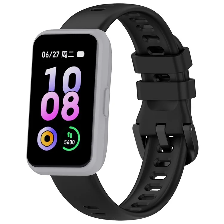 Correa de repuesto For Keep B5 de silicona ajustable para reloj - Negro