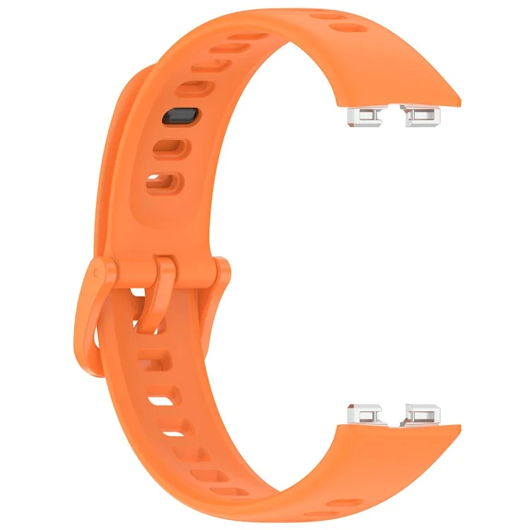 Per Huawei Band 10 / 10 NFC / 9 / 9 NFC / 8 / 8 NFC Cinturino di Ricambio in Silicone per Smartwatch - Arancione