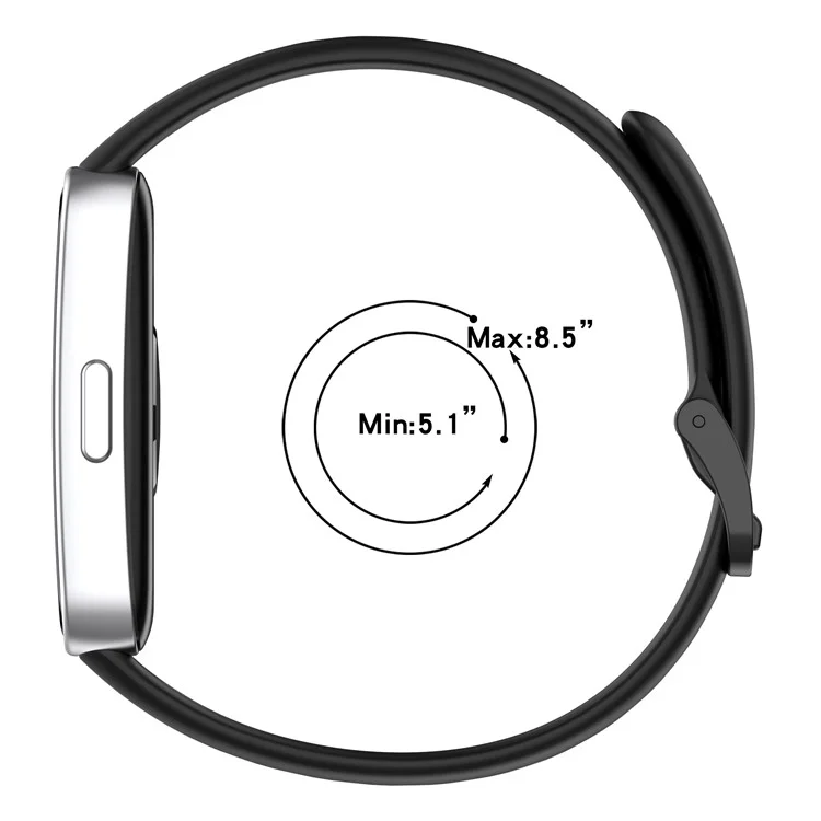 Per Huawei Band 10 / 10 NFC / 9 / 9 NFC / 8 / 8 NFC Cinturino di Ricambio in Silicone per Smartwatch - Arancione