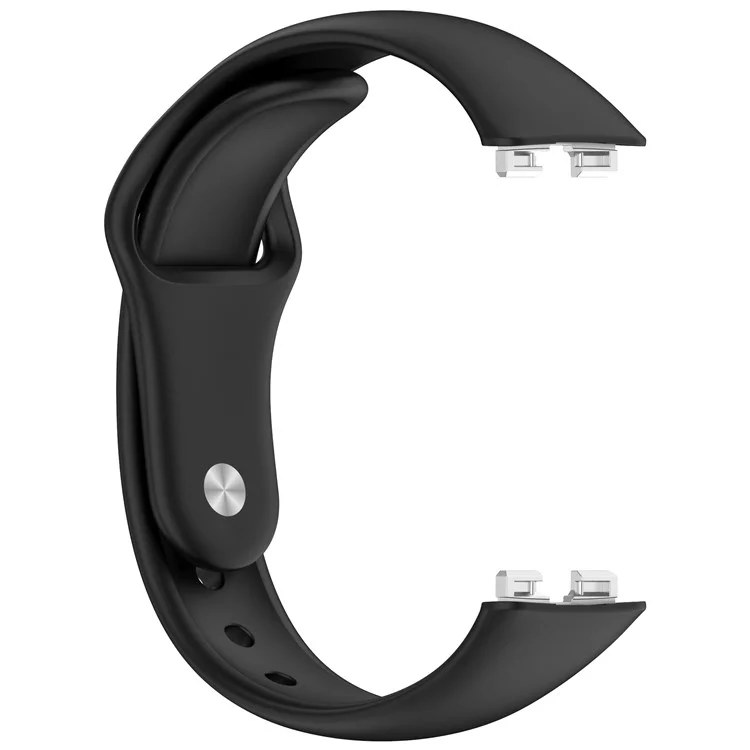 For Huawei Band 10 / 10 NFC / 9 / 9 NFC / 8 / 8 NFC Silicone Wristband Replacement Strap Sports Fitness Tracker Band - Black