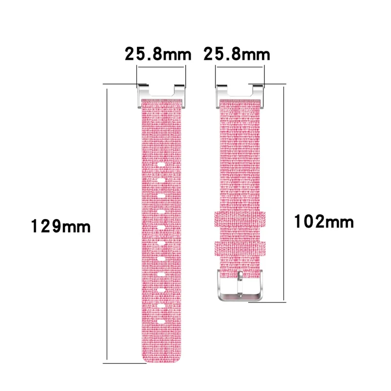 Nylon Cloth Replacement Strap Smart Watch Band for Huami Amazfit T-Rex Pro/Amazfit T-Rex - Baby Blue