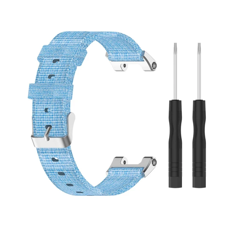 Nylon Cloth Replacement Strap Smart Watch Band for Huami Amazfit T-Rex Pro/Amazfit T-Rex - Baby Blue
