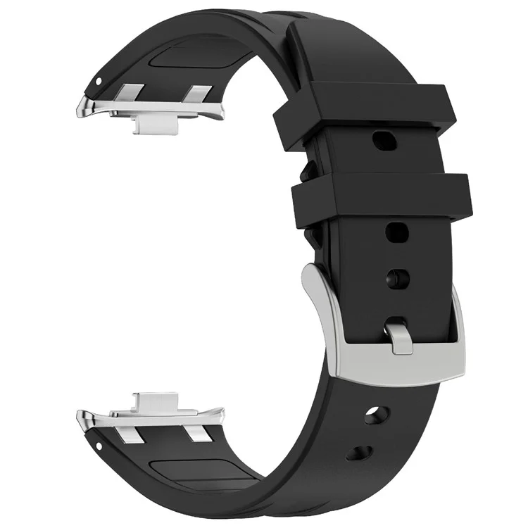 Bracelet de Remplacement en Silicone pour Xiaomi Redmi Watch 5 / Watch 4 / Smart Band 9 Pro / Band 8 Pro - Noir