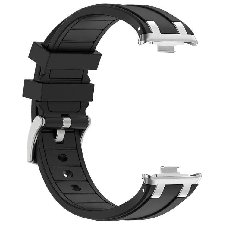 Bracelet de Remplacement en Silicone pour Xiaomi Redmi Watch 5 / Watch 4 / Smart Band 9 Pro / Band 8 Pro - Noir
