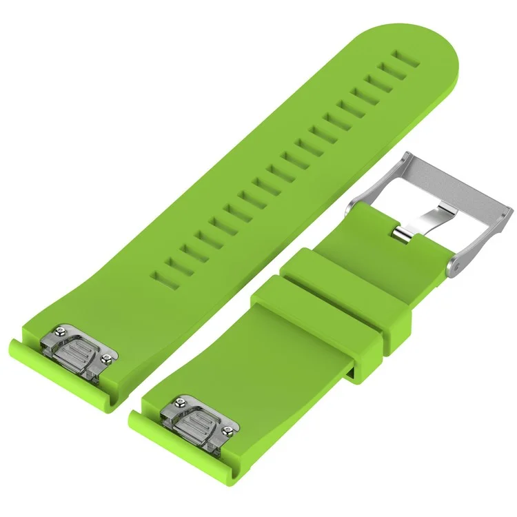 Pour Garmin Fenix 6X Bracelet de Remplacement à Libération Rapide en Silicone (MOQ : 10 Pcs) - Vert