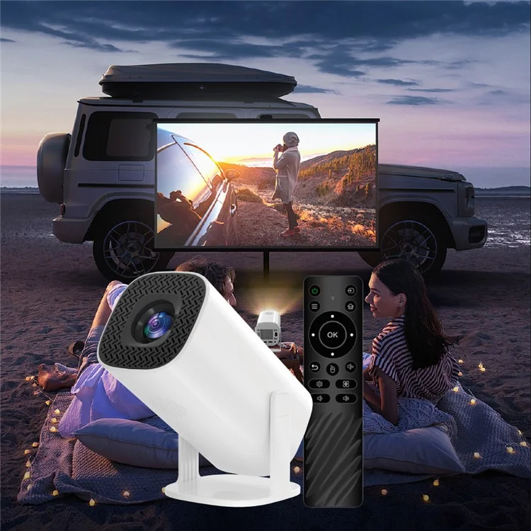 P30Plus Portable Gaming LED Projector 1280x720P 150 ANSI Lumens Android 11 Game Projector - EU Plug