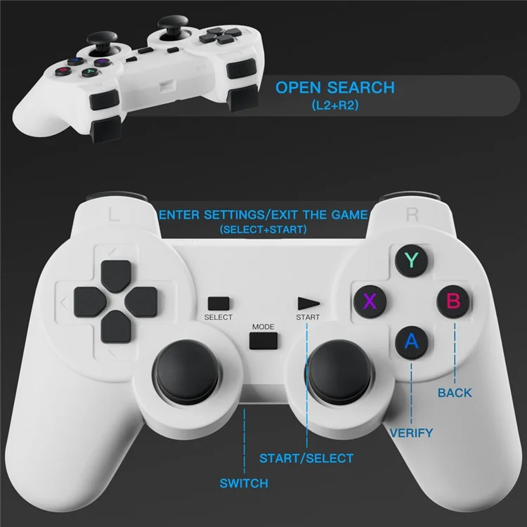 P30Plus Portable Gaming LED Projector 1280x720P 150 ANSI Lumens Android 11 Game Projector - EU Plug