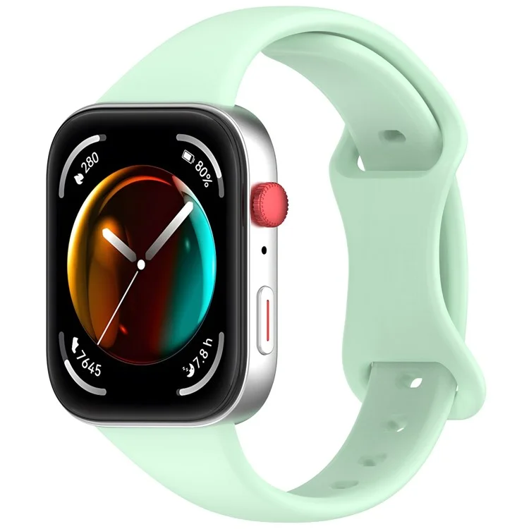 Replacement Strap for Huawei Watch Fit 4 / 3 Silicone Watch Band - Mint Green