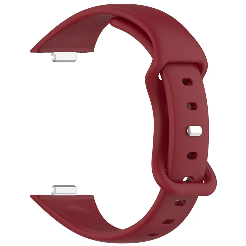 Replacement Strap for Huawei Watch Fit 4 / 3 Silicone Watch Band - Wine Red