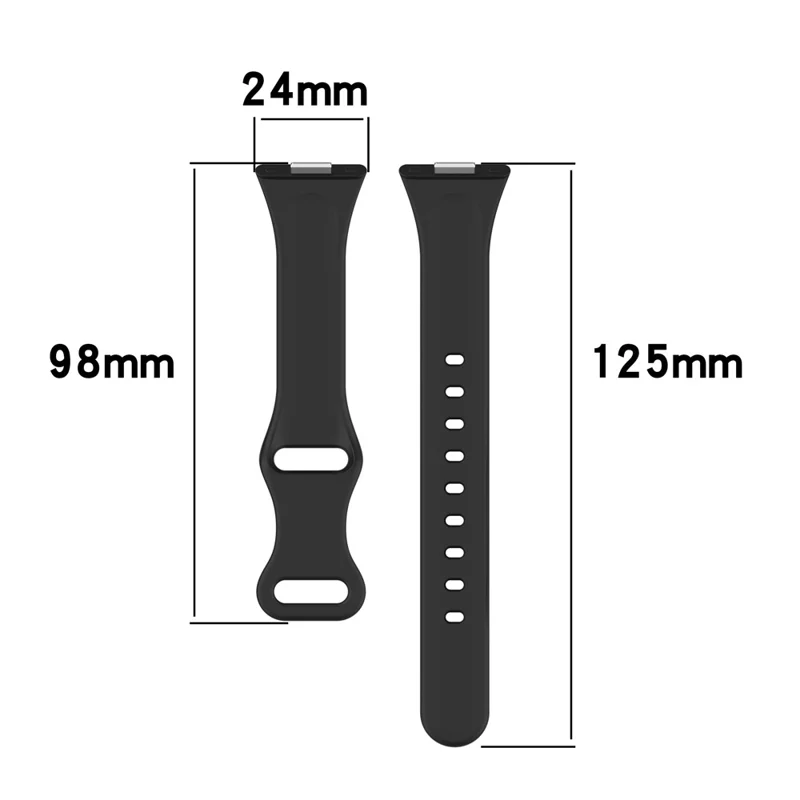 Replacement Strap for Huawei Watch Fit 4 / 3 Silicone Watch Band - Wine Red