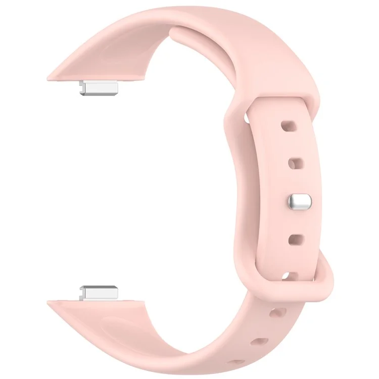 Replacement Strap for Huawei Watch Fit 4 / 3 Silicone Watch Band - Light Pink