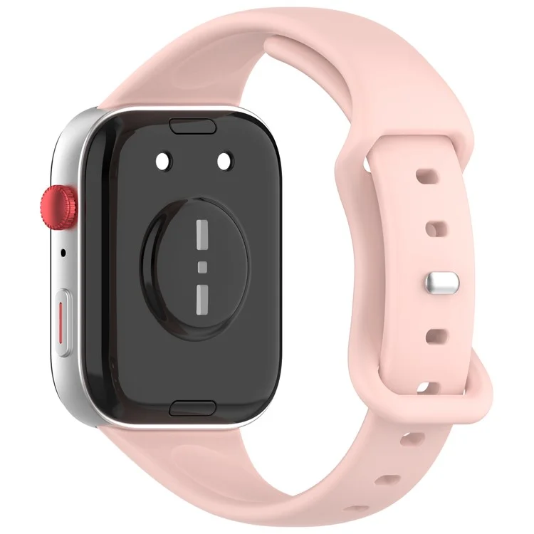Replacement Strap for Huawei Watch Fit 4 / 3 Silicone Watch Band - Light Pink