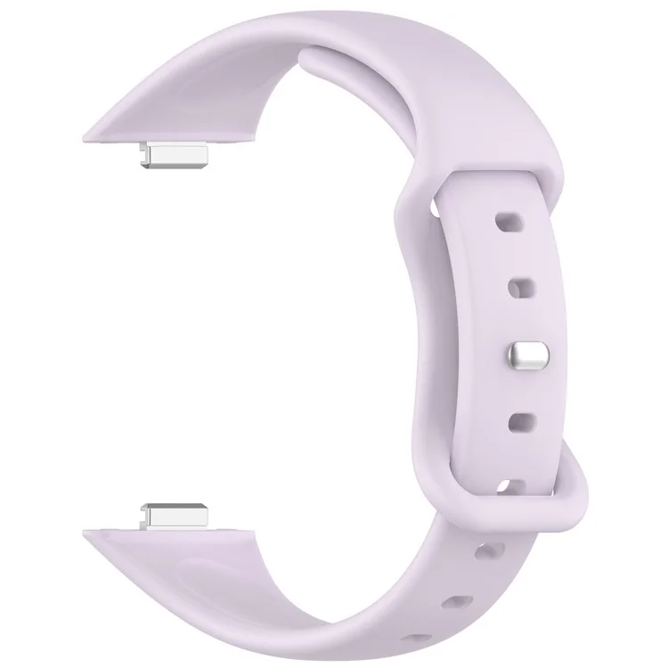 Bracelet de Remplacement pour Huawei Watch Fit 4 / 3 en Silicone - Violet Clair