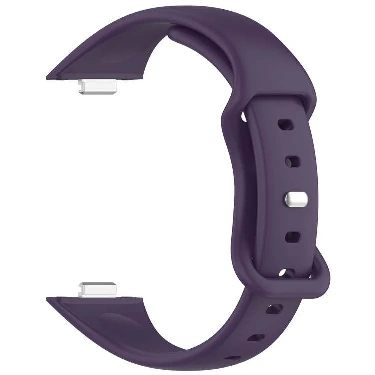 Replacement Strap for Huawei Watch Fit 4 / 3 Silicone Watch Band - Plum