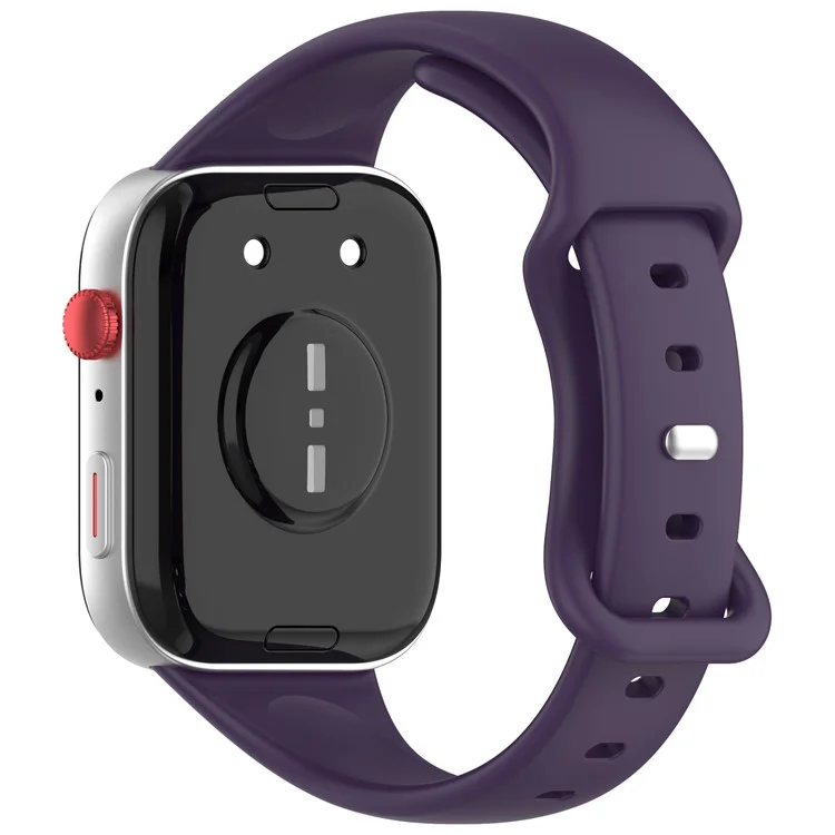 Replacement Strap for Huawei Watch Fit 4 / 3 Silicone Watch Band - Plum
